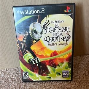 Playstation 2 The Nightmare Before Christmas: Oogie's Revenge Game